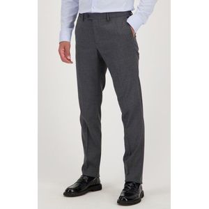 Grijze geruite kostuumbroek - Serge - Slim fit