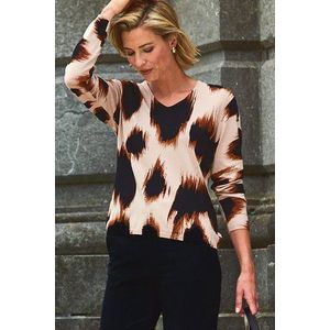 Fijn truitje met animal print