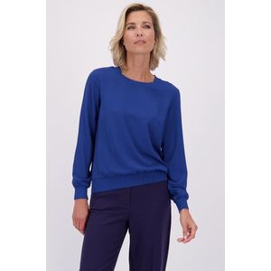 Kobaltblauwe blouse
