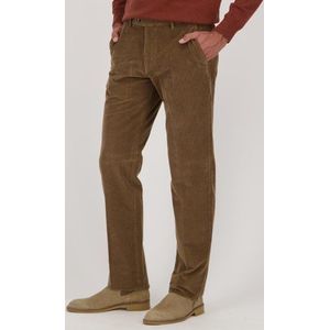 Bruine corduroy broek - Vancouver - Regular fit