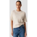 Opus - Pullovers - Beige - Korte Mouwen
