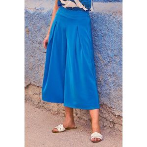 Koningsblauwe culotte