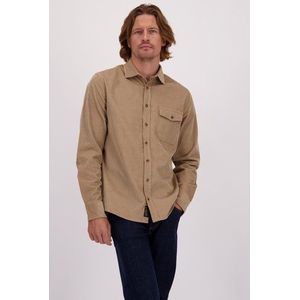 Lichtbruin corduroy hemd