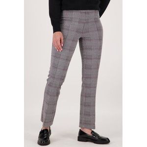 Broek met pied-de-poule motief