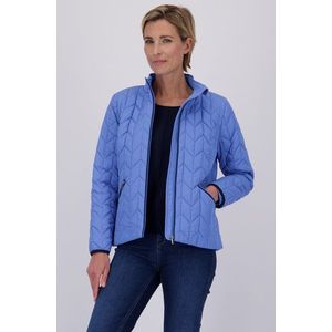 Blauwe licht gewatteerde jas