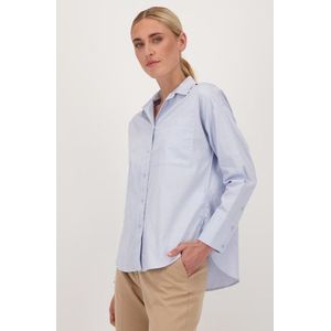 Lichtblauwe blouse