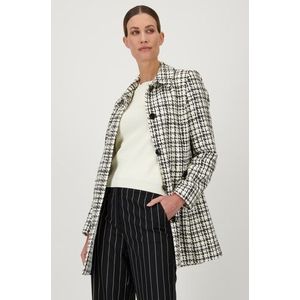 Vest met pied-de-poule motief