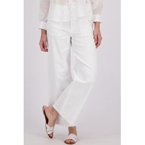 Wijde witte jeans