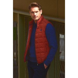 Bordeaux gewatteerde bodywarmer