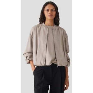 Beige - Vest - Fijne Glitters - Katoen