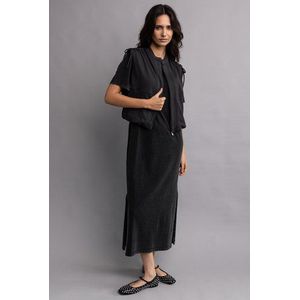 Gewassen grijs T-shirt kleed