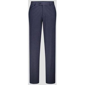Blauwe kostuumbroek met ruitjes - Comfort fit