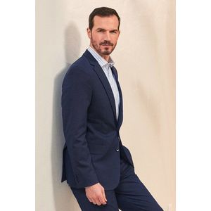 Wit hemd met gestreepte print - Regular fit