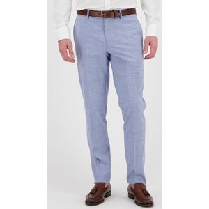 Lichtblauwe kostuumbroek - slim fit