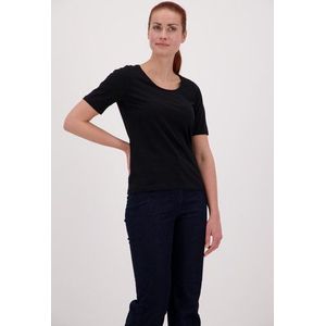 Zwart basic T-shirt