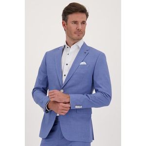 Grijsblauwe kostuumvest - Swayze - Slim fit