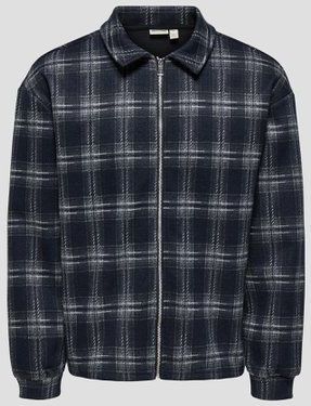 Only & Sons - Hendon - Casual Shirt - Donkerblauw - Lange Mouwen