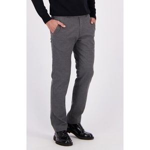 Grijze geruite chino - Vancouver - Regular fit