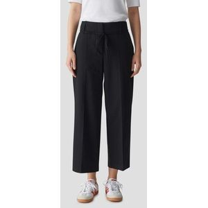 Zwarte culotte met striklint