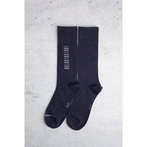 Lange blauwe sokken - 2 paar