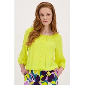 Geelgroene blouse