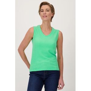 Groene top in structuurstof