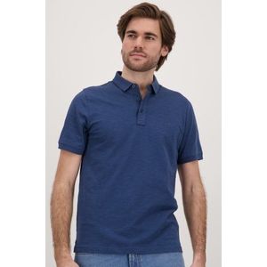Donkerblauwe polo