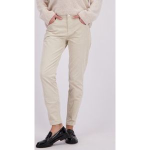 Beige corduroy broek - Boyfriend fit - 7/8 lengte
