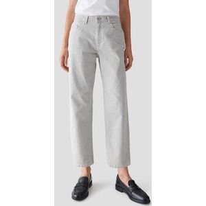 Opus - Tapered Fit Jeans - Lichtgrijs - 7/8 Lengte