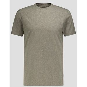 Bruin-beige T-shirt