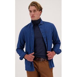 Blauw jeanshemd - Regular fit