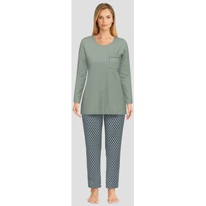 Blauw-groene pyjamaset