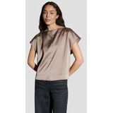 Opus - Blouse lange mouw - Taupe - 10492113692100