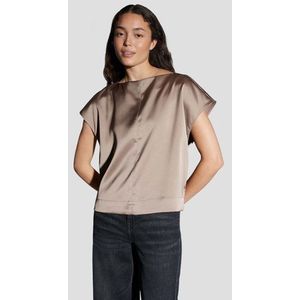 Opus - Blouse lange mouw - Taupe - 10492113692100