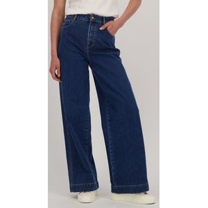 Donkerblauwe jeans - Wide leg fit