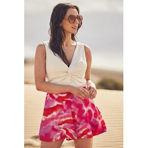 Short met tie-die print - Louise x Tine