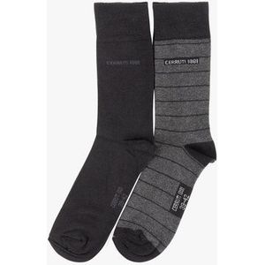 Grijze en zwarte sokken - 2 pack