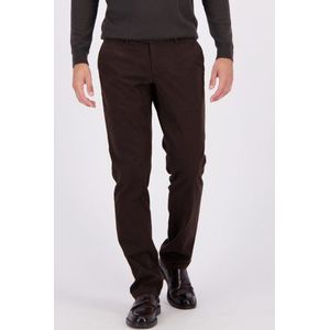 Donkerbruine chino - Louisiana - Regular fit