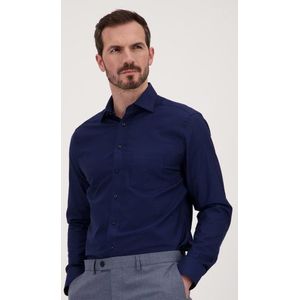 Donkerblauw hemd - Regular fit