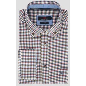 Hemd met kleurrijk geruit motief - Comfort fit