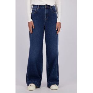 Donkerblauwe jeans - Wide leg fit