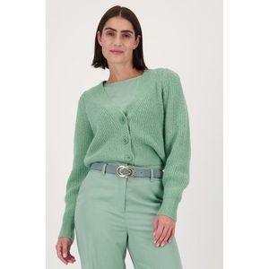 Gebreide cardigan - lichtgroen