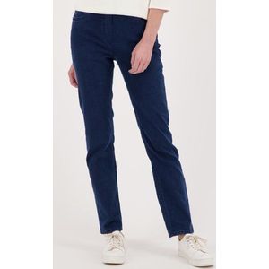 Donkerblauwe denim legging