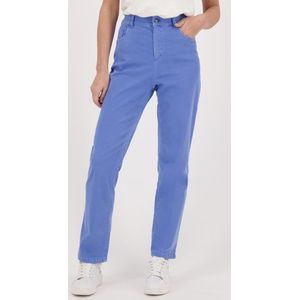Blauwe jeans met elastische taille - comfort fit