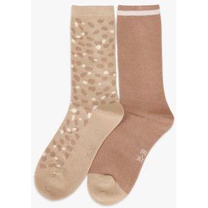 Beige sokken - 2 paar