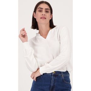 Fijne witte blouse