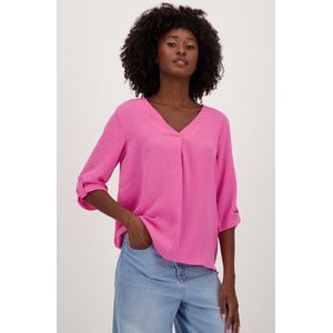 Fijne roze blouse