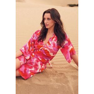 Blouse met tie-die print - Louise x Tine