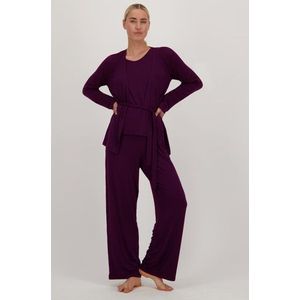 3-delige pyjamaset - burgundy