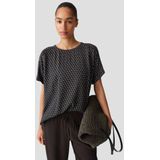 Opus - Femka - T-shirt - Groen - Dessin